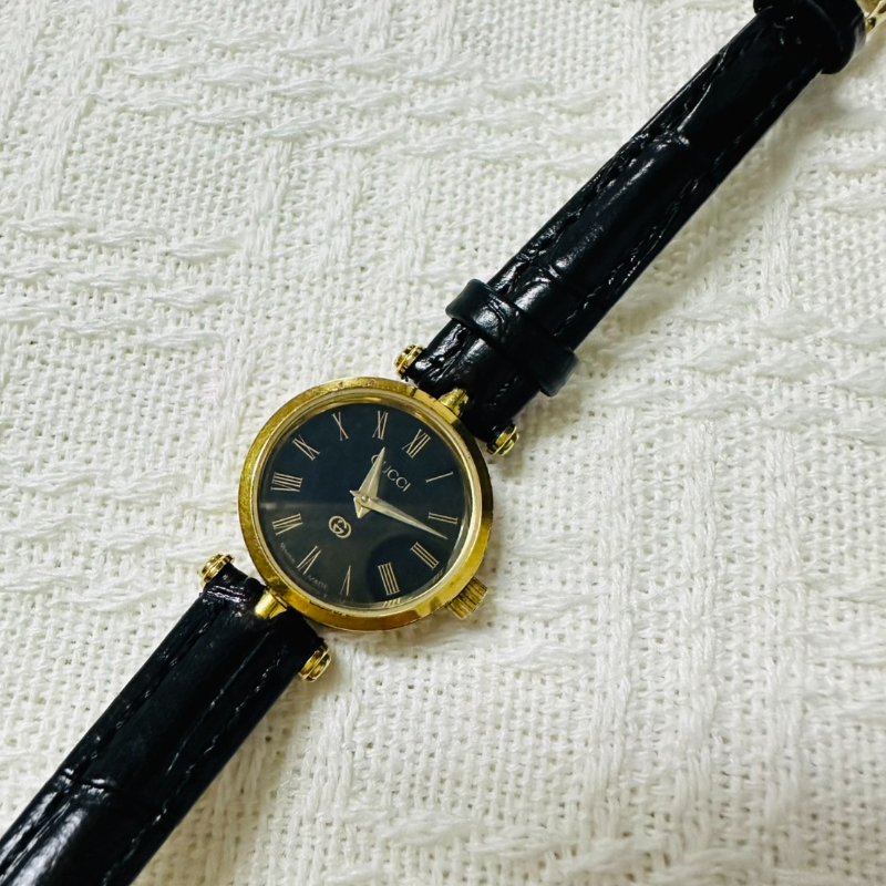 GUCCI 雪莉系列石英手錶 Vintage✨-1