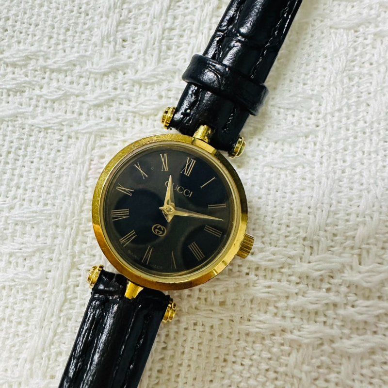GUCCI 雪莉系列石英手錶 Vintage✨-2