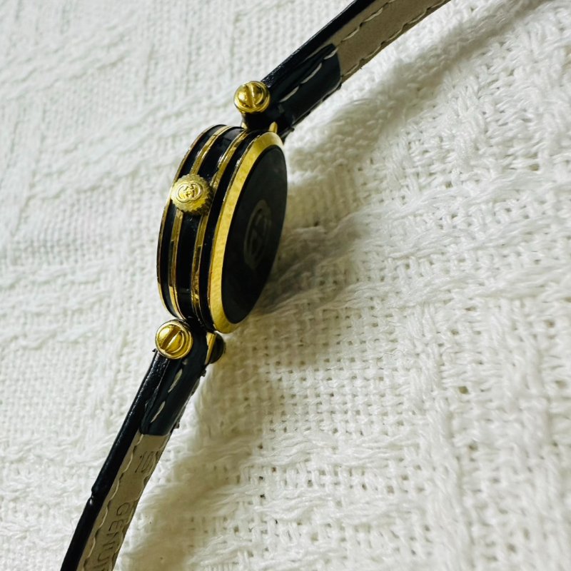 GUCCI 雪莉系列石英手錶 Vintage✨-11