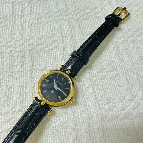 GUCCI 雪莉系列石英手錶 Vintage✨