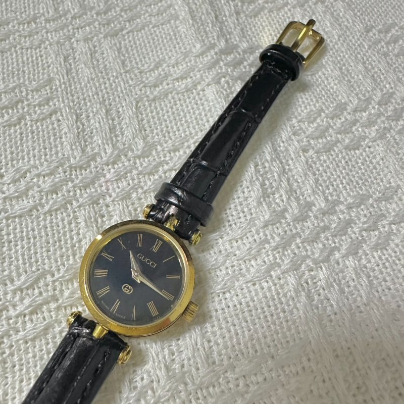 GUCCI 雪莉系列石英手錶 Vintage✨-1