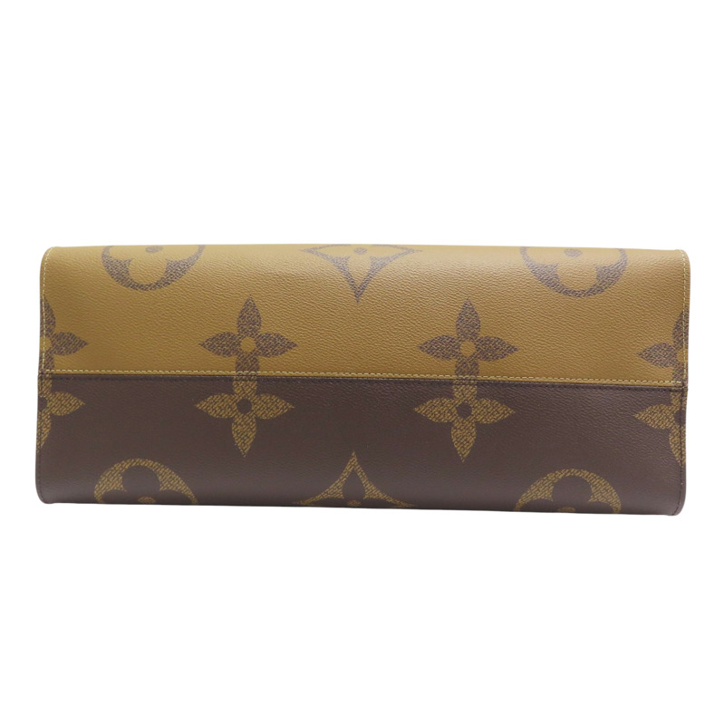 棕色 原花 PVC塗層帆布 OnTheGo GM 两用包【LOUIS VUITTON LV 路易威登】 M45320-3
