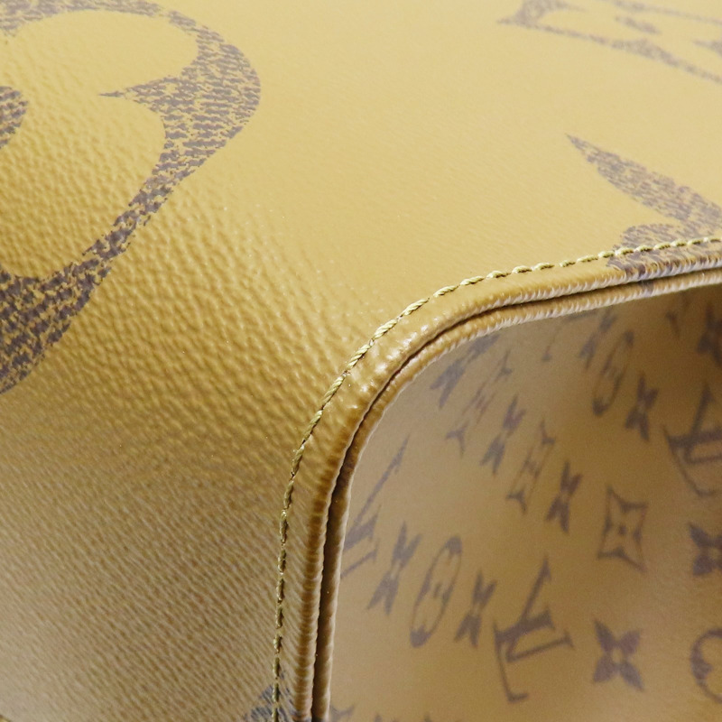 棕色 原花 PVC塗層帆布 OnTheGo GM 两用包【LOUIS VUITTON LV 路易威登】 M45320-10