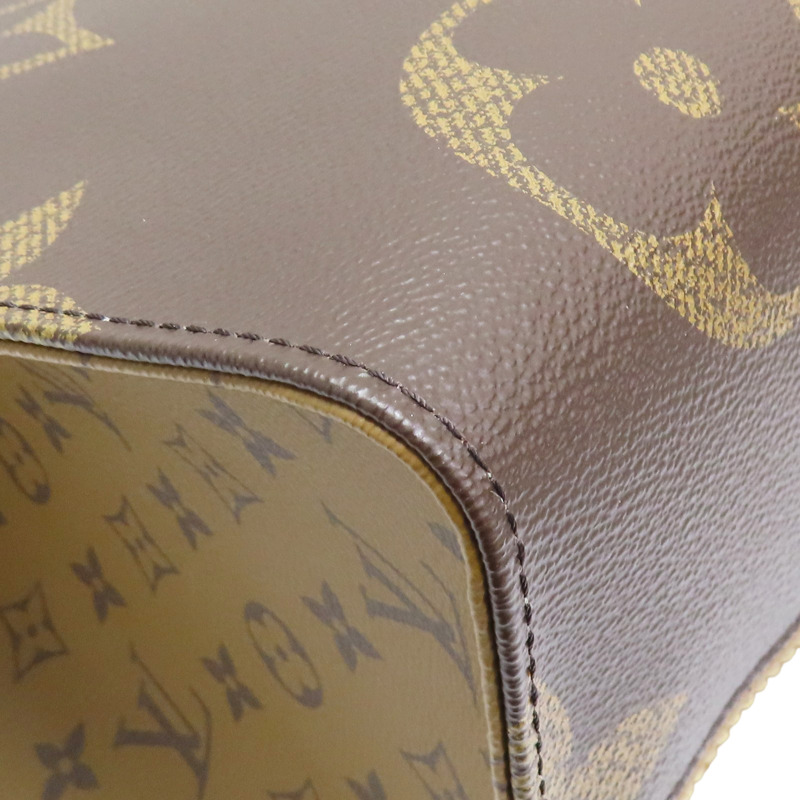 棕色 原花 PVC塗層帆布 OnTheGo GM 两用包【LOUIS VUITTON LV 路易威登】 M45320-11