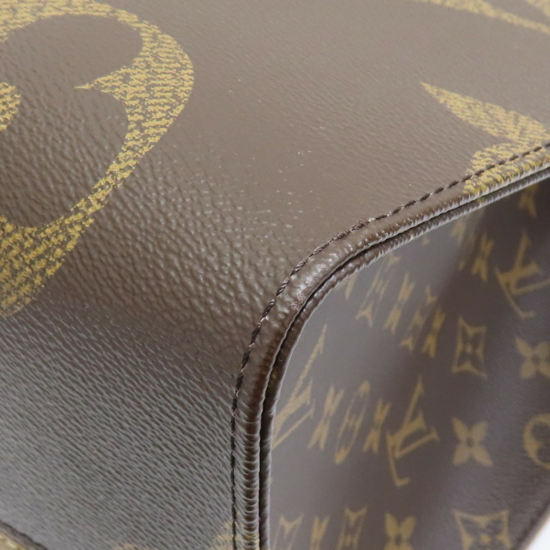 棕色 原花 PVC塗層帆布 OnTheGo GM 两用包【LOUIS VUITTON LV 路易威登】 M45320-12