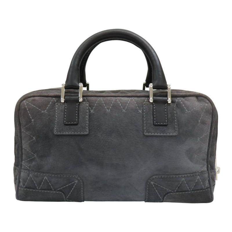 灰色 牛皮 Amazona 28 手提包 270606【LOEWE 羅威】 270606-1