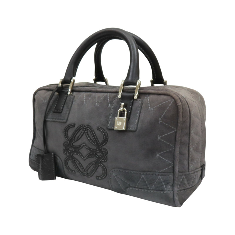 灰色 牛皮 Amazona 28 手提包 270606【LOEWE 羅威】 270606-2