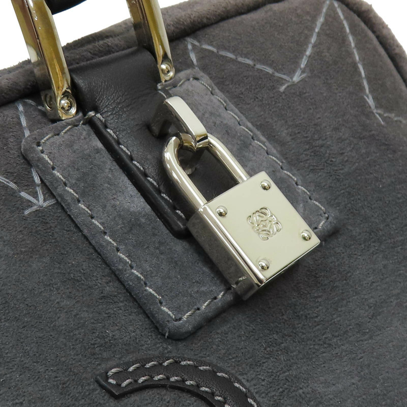 灰色 牛皮 Amazona 28 手提包 270606【LOEWE 羅威】 270606-10