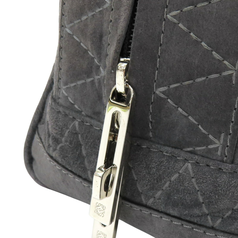 灰色 牛皮 Amazona 28 手提包 270606【LOEWE 羅威】 270606-12