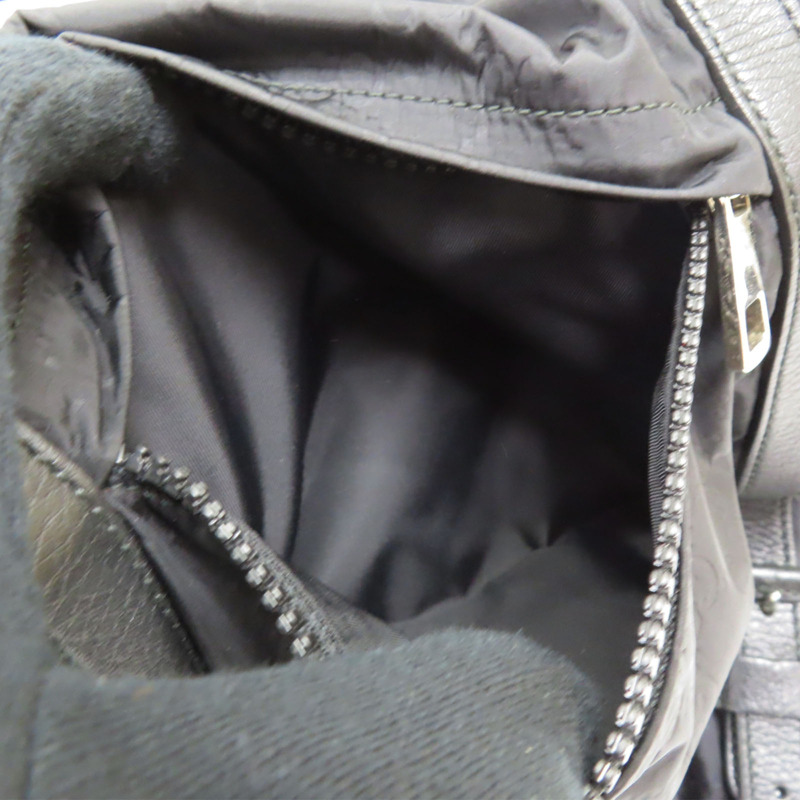 黑色 GG尼龍 後背包 銀扣 510336【GUCCI 古馳】 510336-6