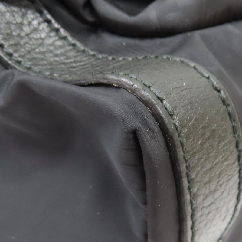 黑色 GG尼龍 後背包 銀扣 510336【GUCCI 古馳】 510336-11