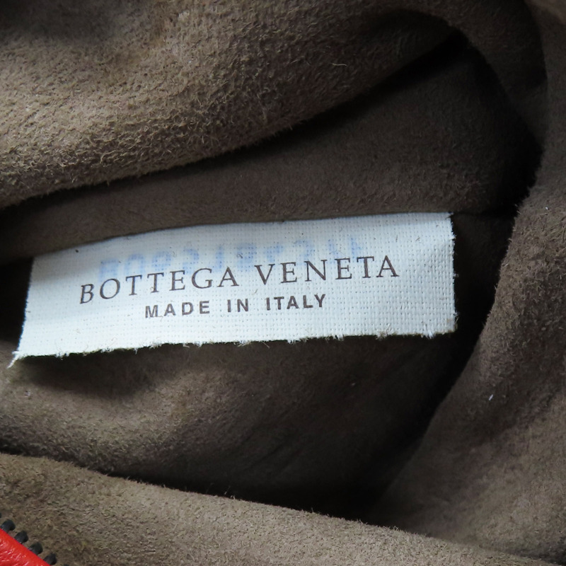 紅色 編織羊皮 Intrecciato 肩背包 245354【BOTTEGA VENETA BV 寶緹嘉】 245354-8
