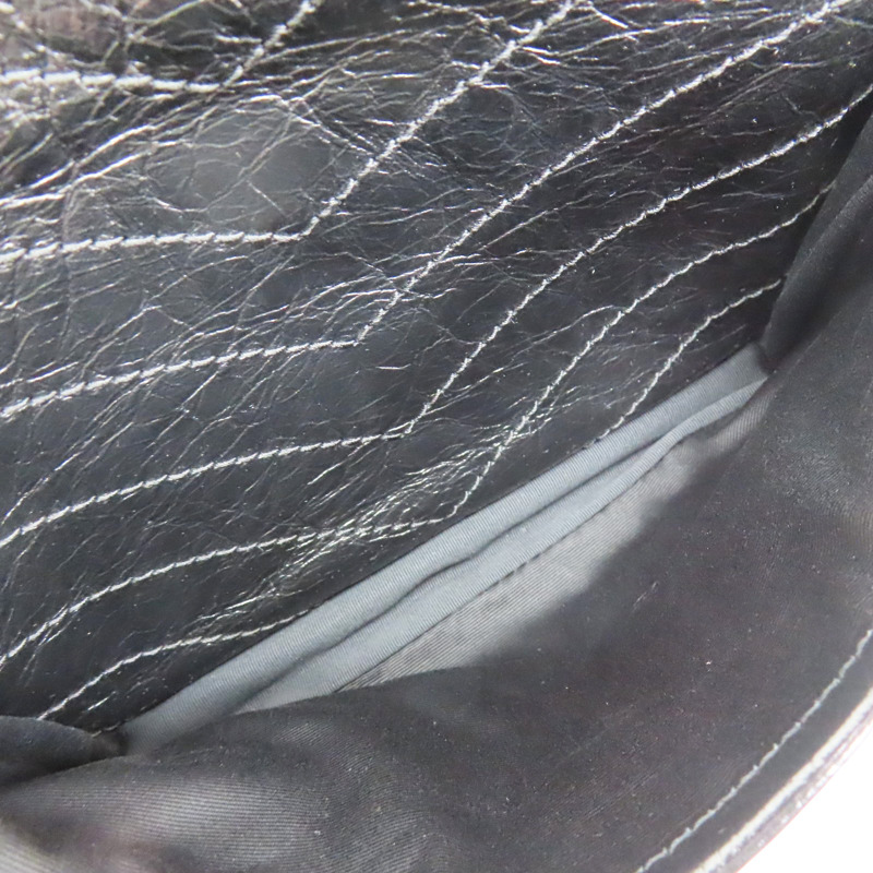 黑色 牛皮 Niki Medium 肩背包【SAINT LAURENT 聖羅蘭】 633184-5