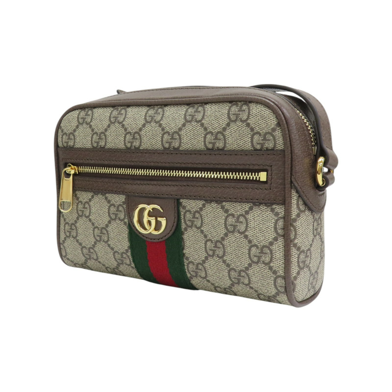 烏木色 GG Supreme帆布 Ophidia Supreme Mini 肩背包 816359【GUCCI 古馳】 816359-2