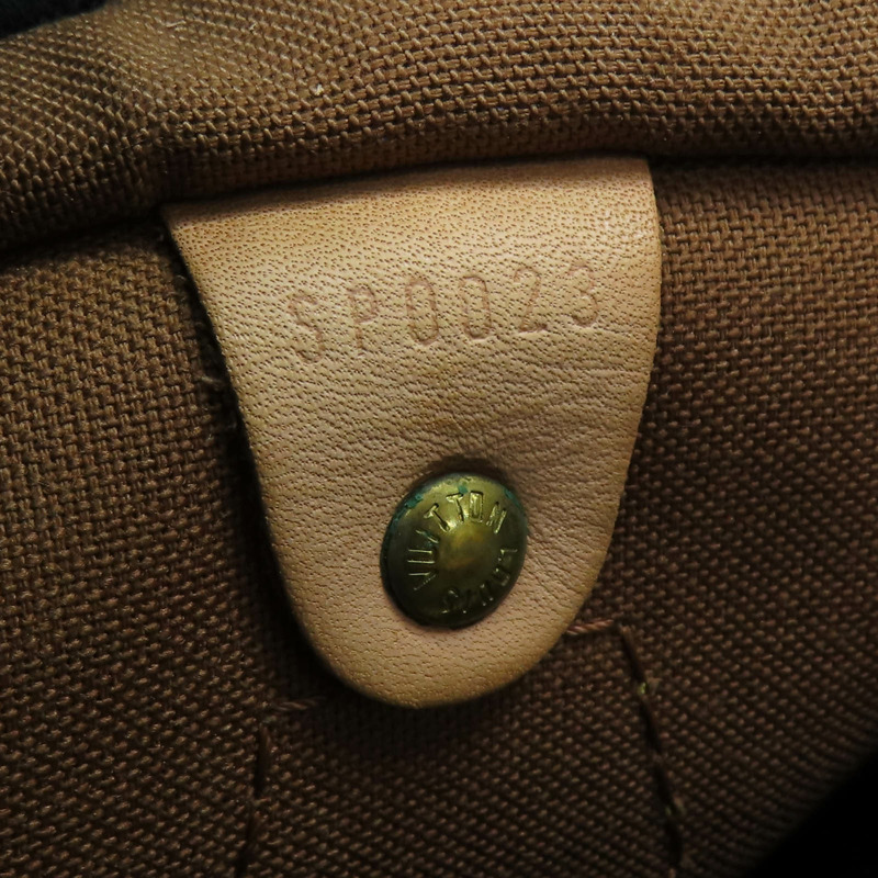 棕色 原花帆布 Speedy 25 手提包 M41109 No Key【LOUIS VUITTON 路易威登】 M41109-8