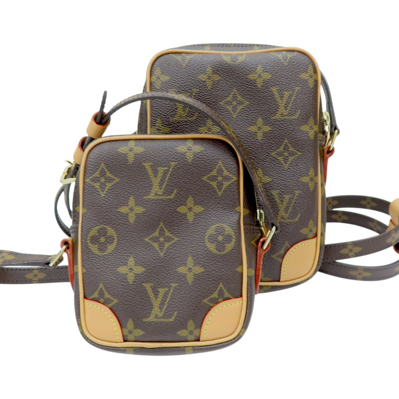 棕色 原花帆布 Game On Paname 肩背包 M57450【LOUIS VUITTON 路易威登】 M57450-1