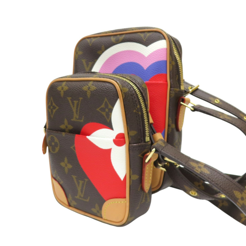 棕色 原花帆布 Game On Paname 肩背包 M57450【LOUIS VUITTON 路易威登】 M57450-2