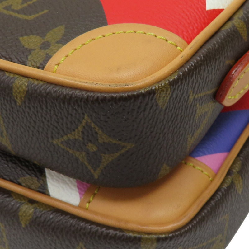 棕色 原花帆布 Game On Paname 肩背包 M57450【LOUIS VUITTON 路易威登】 M57450-14