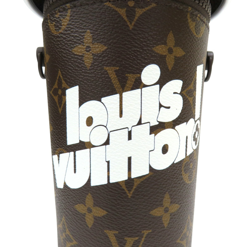 棕色 原花帆布 Coffee Cup 肩背包 M80812【LOUIS VUITTON 路易威登】 M80812-5