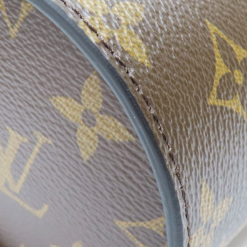 棕色 原花帆布 Coffee Cup 肩背包 M80812【LOUIS VUITTON 路易威登】 M80812-9