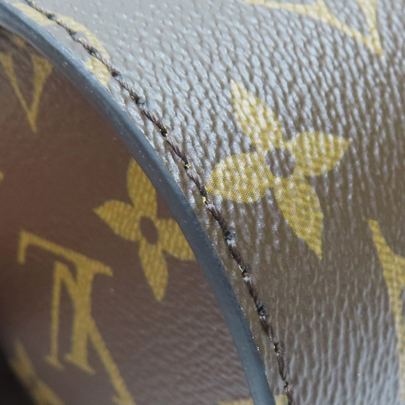棕色 原花帆布 Coffee Cup 肩背包 M80812【LOUIS VUITTON 路易威登】 M80812-11