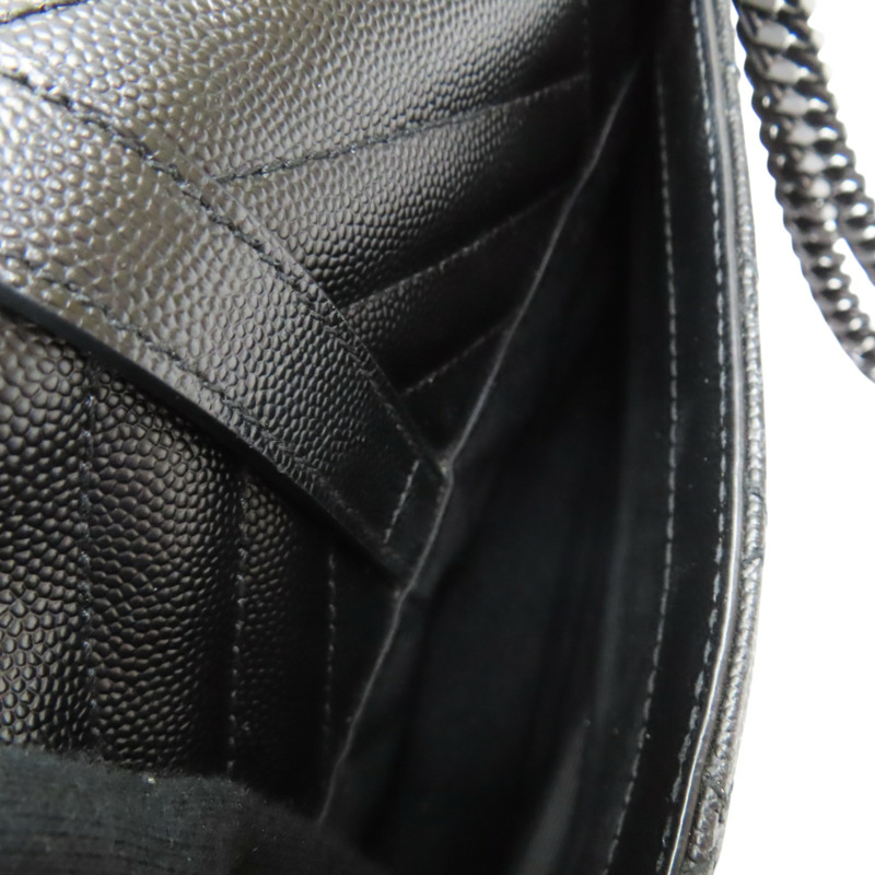 黑色 牛皮 Envelope Medium 肩背包 600185【SAINT LAURENT YSL 聖羅蘭 】 600185-6
