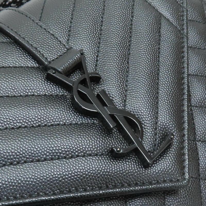 黑色 牛皮 Envelope Medium 肩背包 600185【SAINT LAURENT YSL 聖羅蘭 】 600185-7