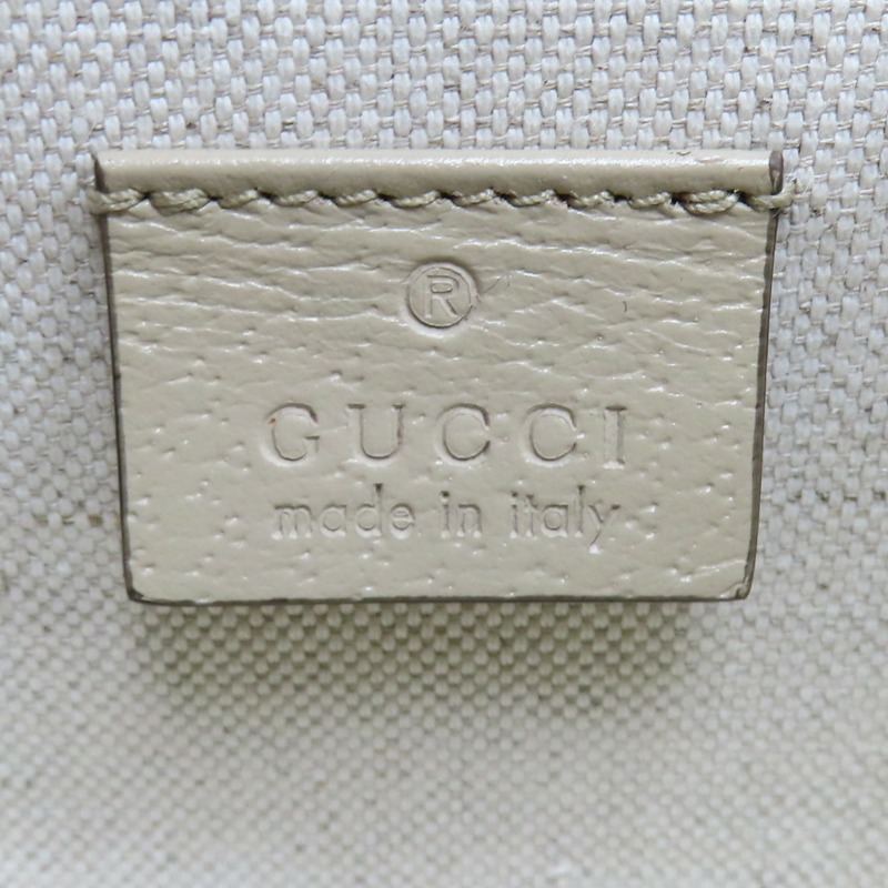 卡其色 GG Supreme帆布 1955 Horsebit 肩背包 699296【GUCCI 古馳】 699296-6