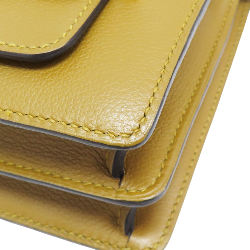 芝麻色 Evercolor牛皮 Roulis 23 肩背包 D刻 銀扣【HERMES 愛馬仕】-10