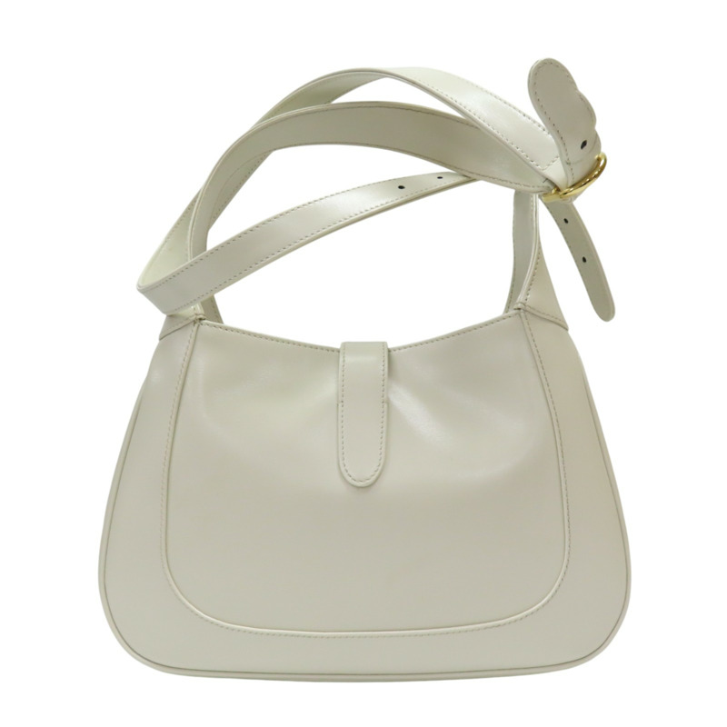 白色牛皮 Jackie 1961 肩背包 686709【GUCCI 古馳】 686709-1