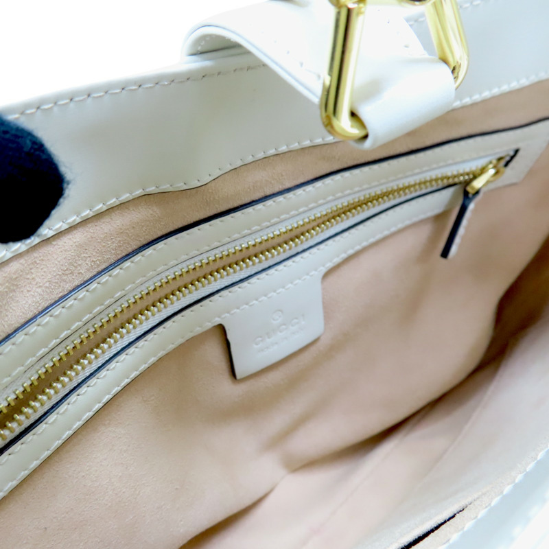 白色牛皮 Jackie 1961 肩背包 686709【GUCCI 古馳】 686709-4