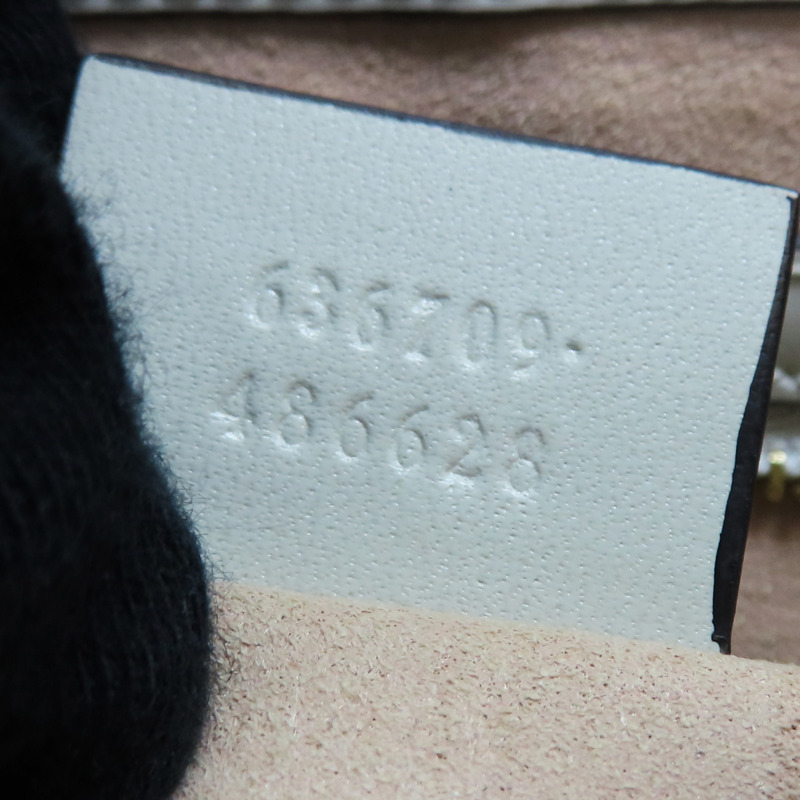 白色牛皮 Jackie 1961 肩背包 686709【GUCCI 古馳】 686709-8