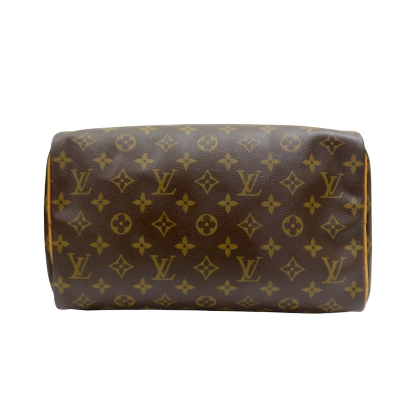 棕色 原花帆布 Speedy 30 手提包 M41526 無鑰匙【LOUIS VUITTON 路易威登】 M41526-3