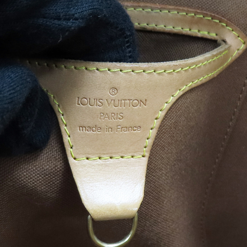 棕色 原花帆布 Ellipse MM 手提包 金扣 51128【LOUIS VUITTON 路易威登】 M51128-6