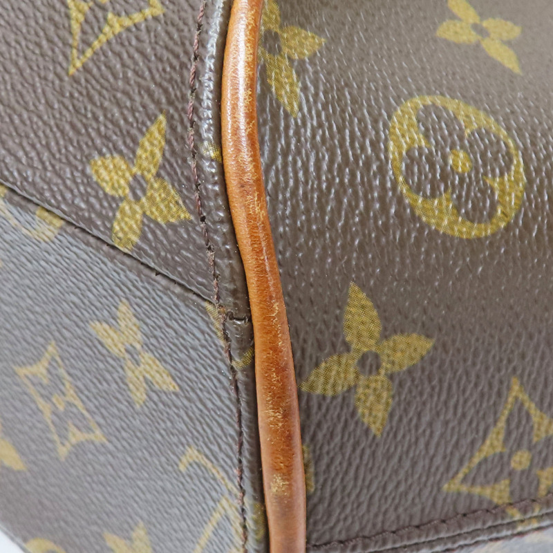 棕色 原花帆布 Ellipse MM 手提包 金扣 51128【LOUIS VUITTON 路易威登】 M51128-12