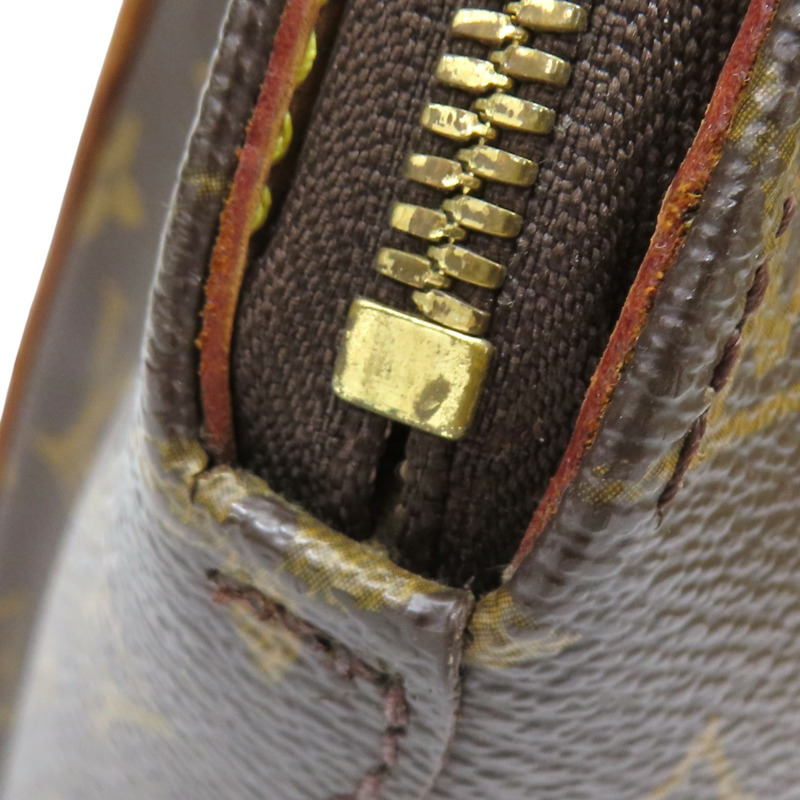 棕色 原花帆布 Ellipse MM 手提包 金扣 51128【LOUIS VUITTON 路易威登】 M51128-13