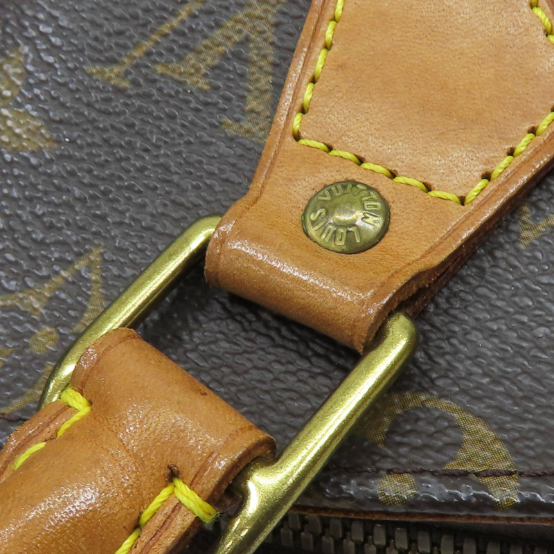 棕色 原花帆布 Ellipse MM 手提包 金扣 51128【LOUIS VUITTON 路易威登】 M51128-15