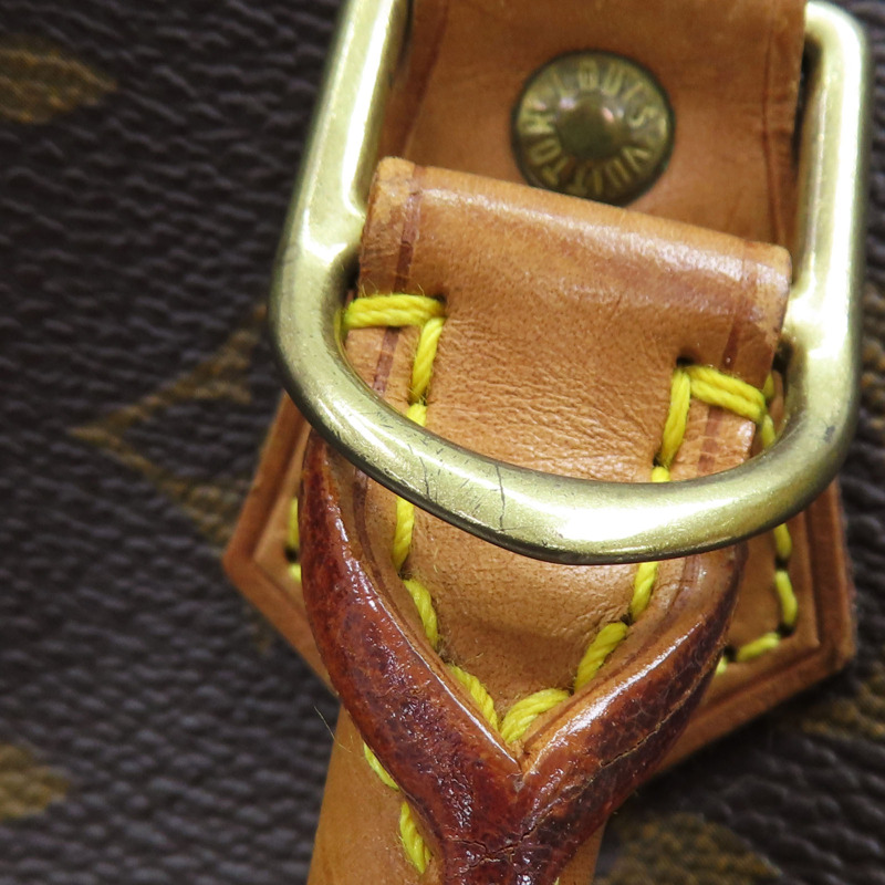 棕色 原花帆布 Ellipse MM 手提包 金扣 51128【LOUIS VUITTON 路易威登】 M51128-16