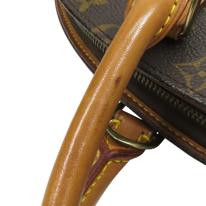 棕色 原花帆布 Ellipse MM 手提包 金扣 51128【LOUIS VUITTON 路易威登】 M51128-17