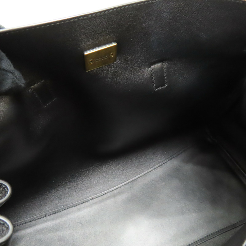 黑色牛皮 Bel Air Medium 肩背包 金扣 805481【BALENCIAGA 巴黎世家】-7