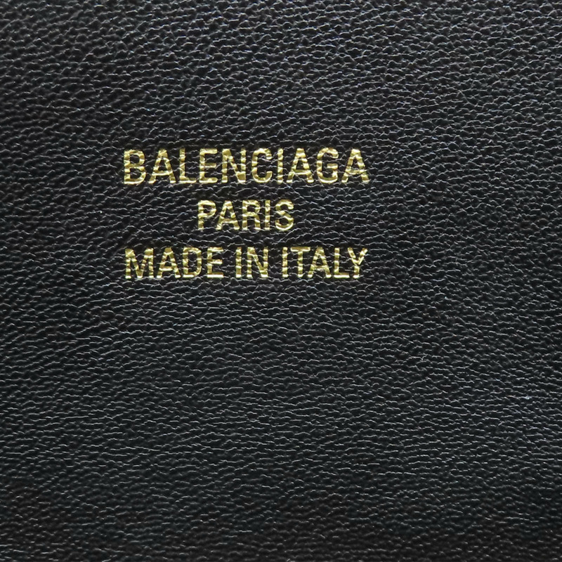 黑色牛皮 Bel Air Medium 肩背包 金扣 805481【BALENCIAGA 巴黎世家】-11