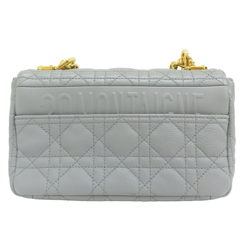 藍色 Soft Dior Caro 肩背包【Dior 迪奧】 M9252-1