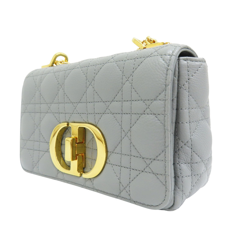 藍色 Soft Dior Caro 肩背包【Dior 迪奧】 M9252-2