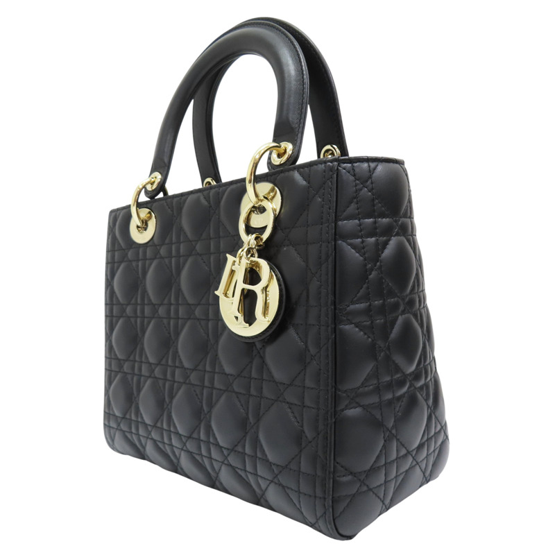 黑色 羊皮 LADY DIOR 两用包【Dior 迪奧】-2