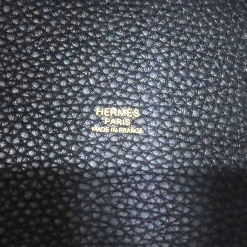 大象灰 Taurillon牛皮 Picotin 18 手提包 C刻【HERMES 愛馬仕】 C刻/Etoupe-5