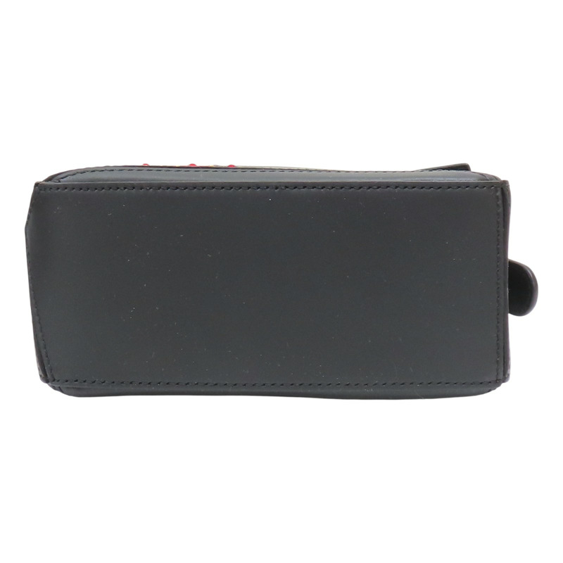 黑色 牛皮 puzzle bag mini 吉卜力 肩背包 A510U95X64【LOEWE 羅威】-3