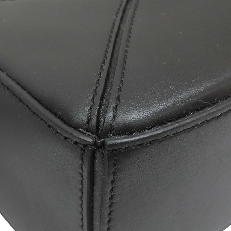 黑色 牛皮 puzzle bag mini 吉卜力 肩背包 A510U95X64【LOEWE 羅威】-16