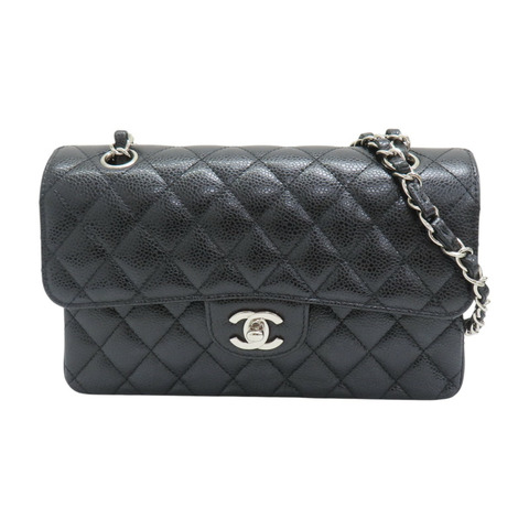 黑色 荔枝紋 牛皮 鍊帶 COCO 23 肩背包 A01113【CHANEL 香奈兒】 A01113