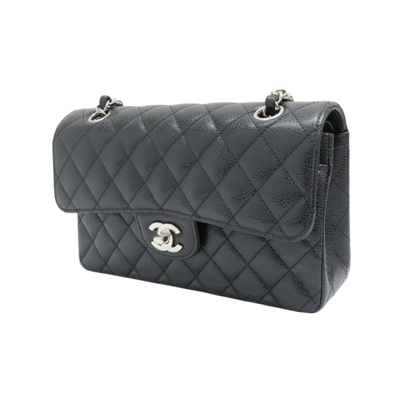 黑色 荔枝紋 牛皮 鍊帶 COCO 23 肩背包 A01113【CHANEL 香奈兒】 A01113-2