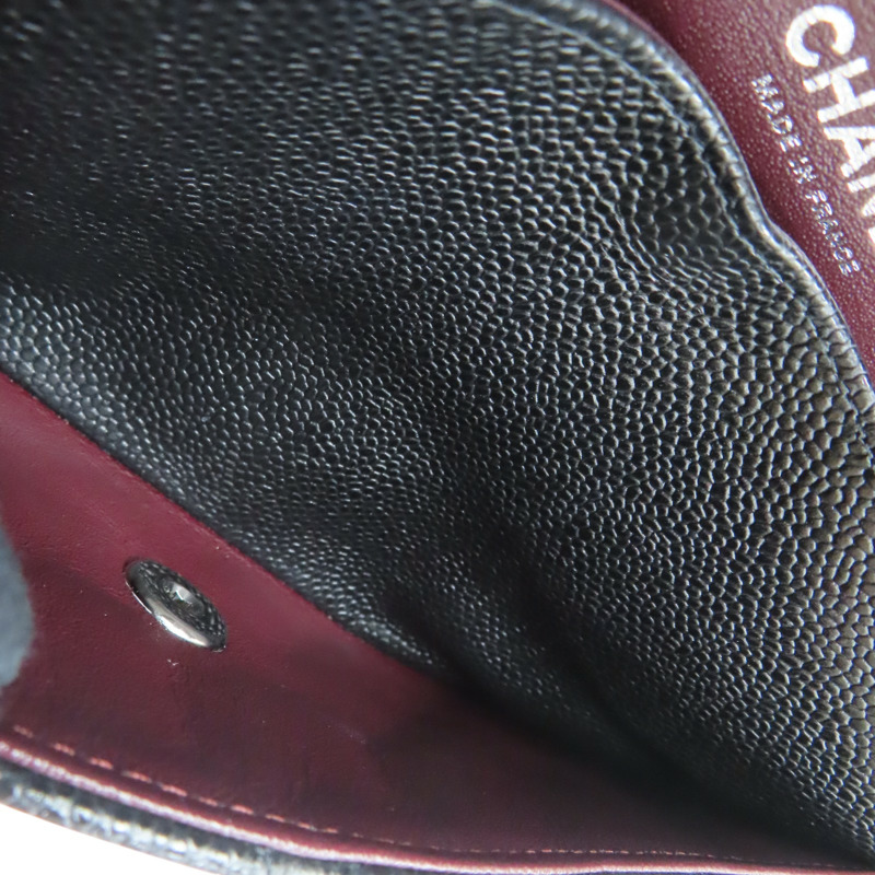 黑色 荔枝紋 牛皮 鍊帶 COCO 23 肩背包 A01113【CHANEL 香奈兒】 A01113-5
